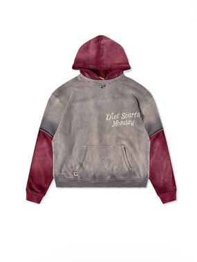 Diet Starts Monday Double Layer Hoodie